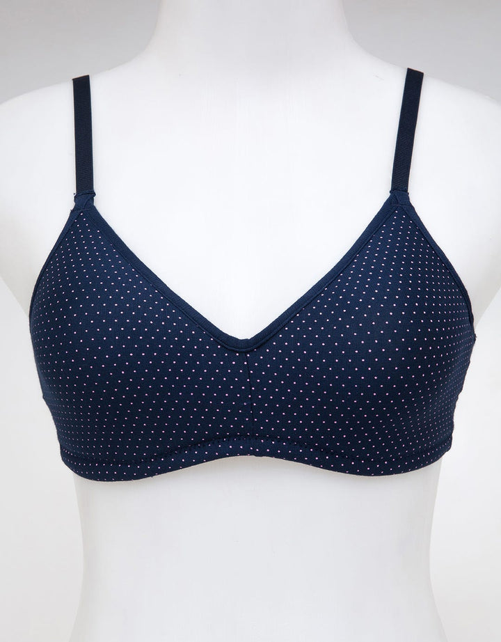 Nevada Non Push Up Regular Dot Print Bra