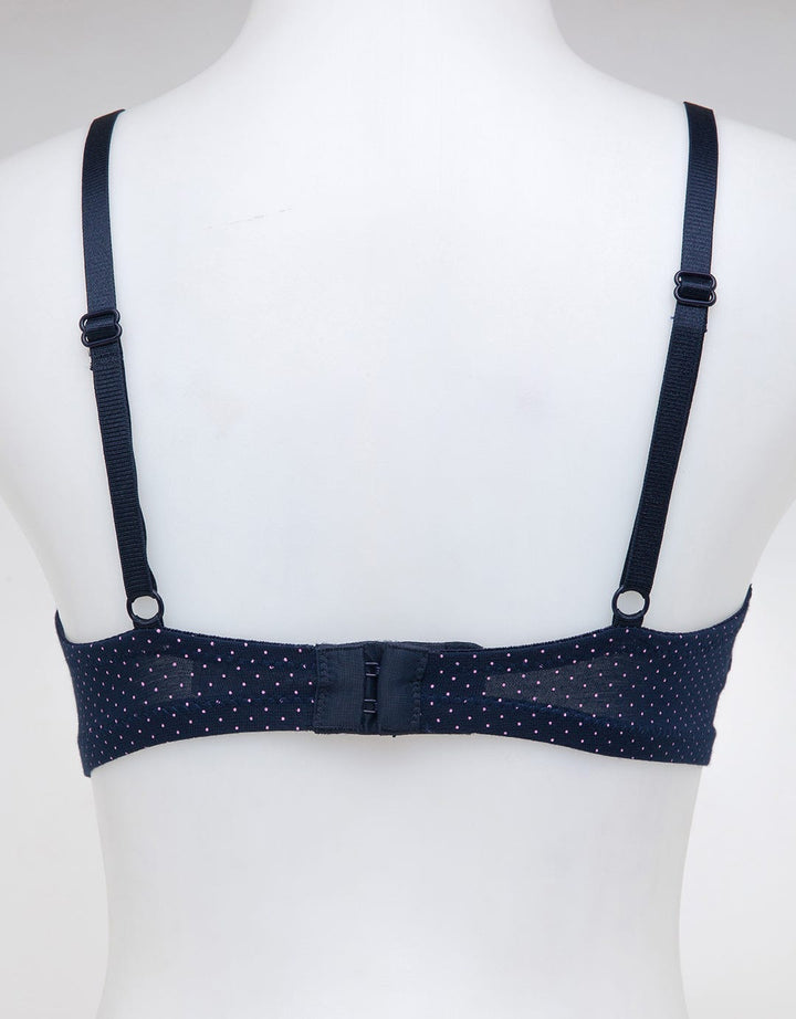 Nevada Non Push Up Regular Dot Print Bra