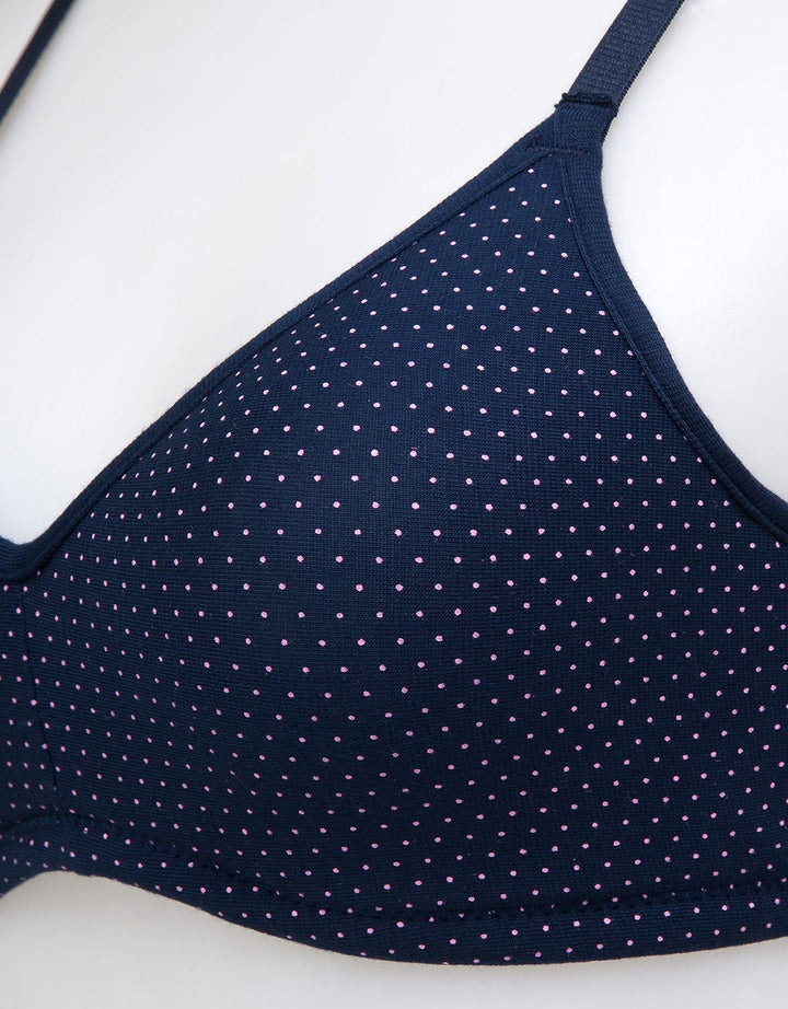 Nevada Non Push Up Regular Dot Print Bra