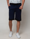 Nevada Short Pants Knit Two Tone Color