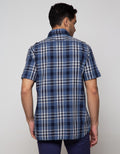 Cardinal Jeans Kemeja Lengan Pendek Print Gingham