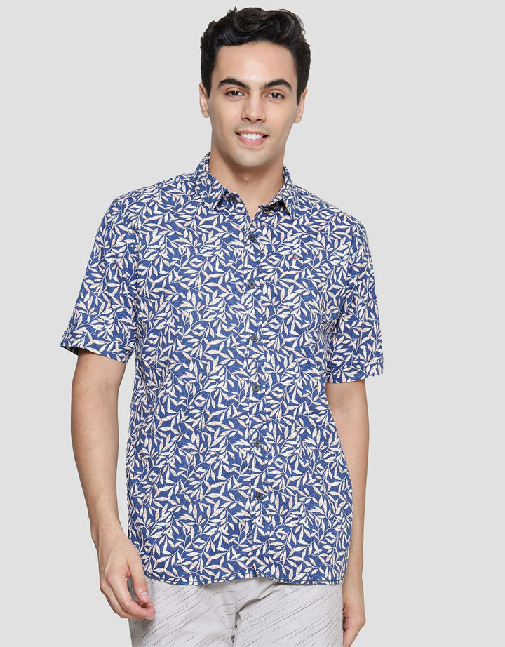 Emba Classic Floral Print Men's Shirt