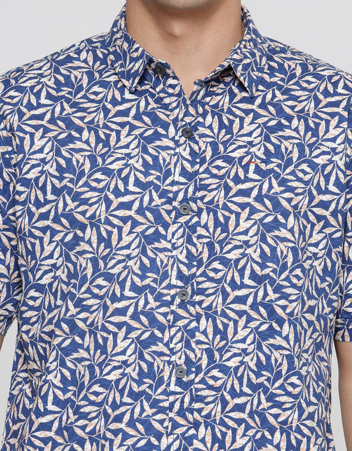 Emba Classic Floral Print Men's Shirt