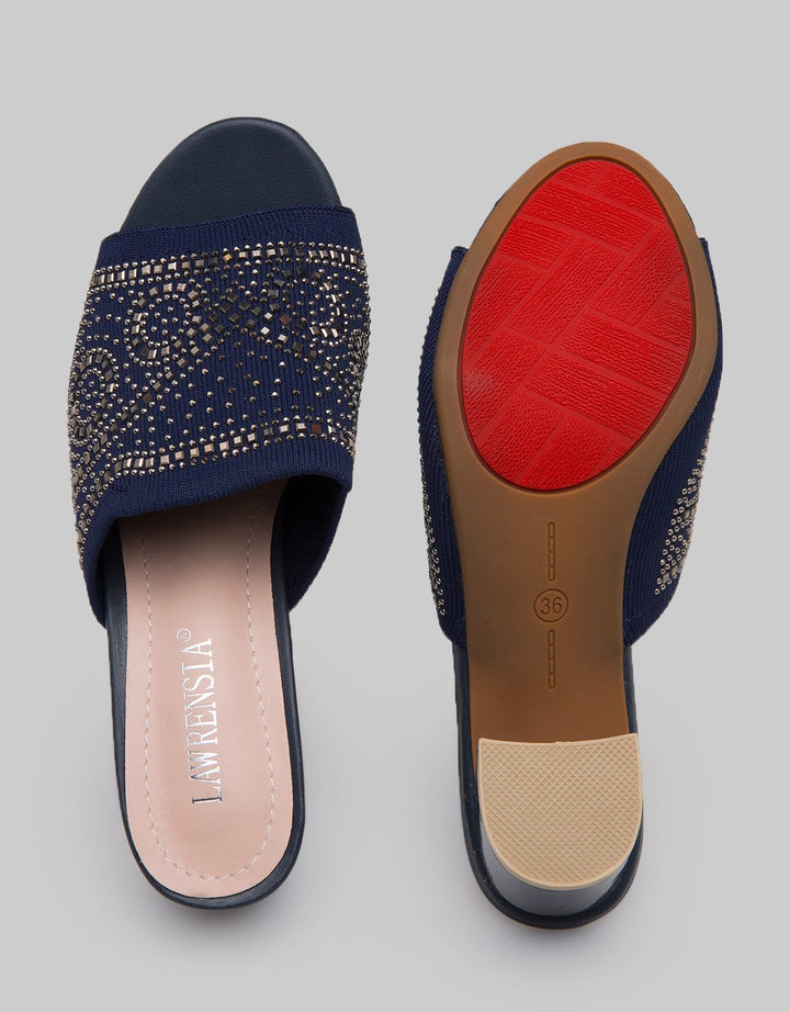 Lawrensia Open Toe Beads Heels