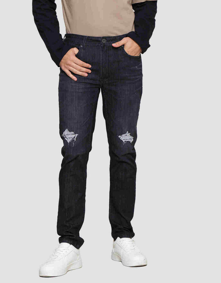 Nevada Denim Slim Destroy Celana Panjang Pria