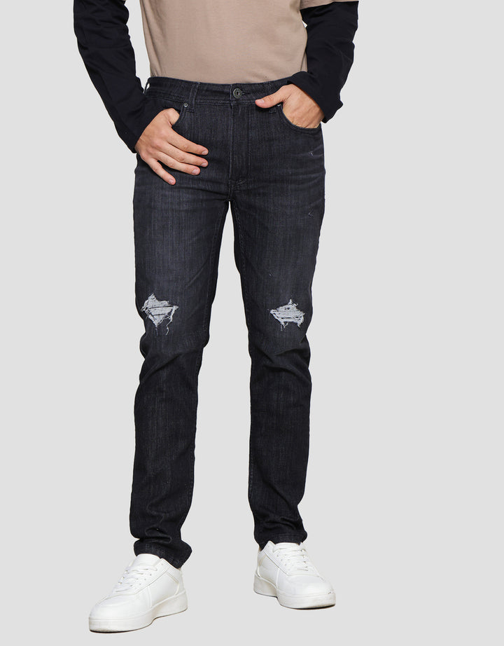Nevada Denim Slim Destroy Celana Panjang Pria