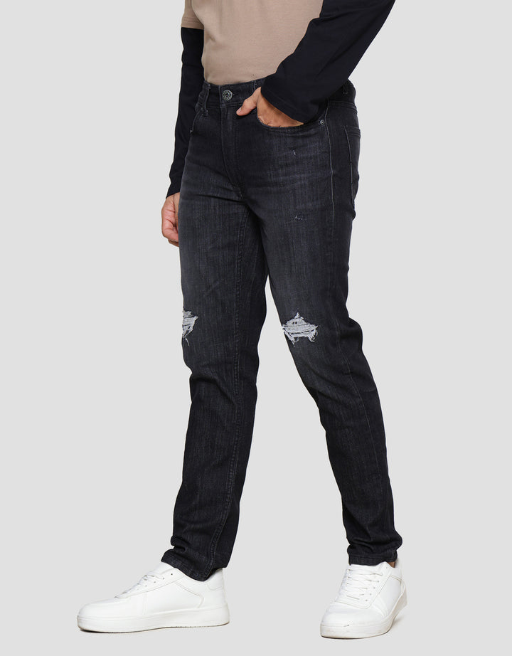 Nevada Denim Slim Destroy Celana Panjang Pria