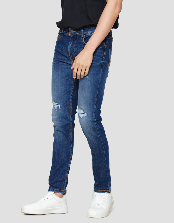 Nevada Denim Slim Destroy Celana Panjang Pria