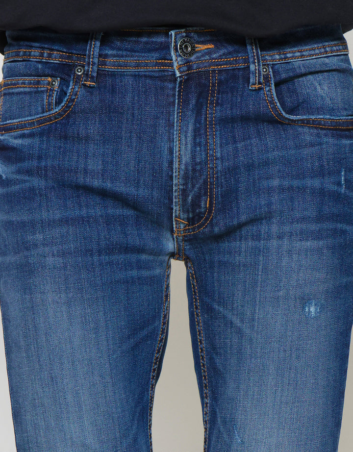 Nevada Denim Slim Destroy Celana Panjang Pria