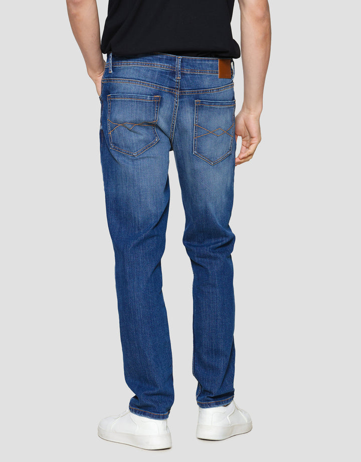 Nevada Denim Slim Destroy Celana Panjang Pria