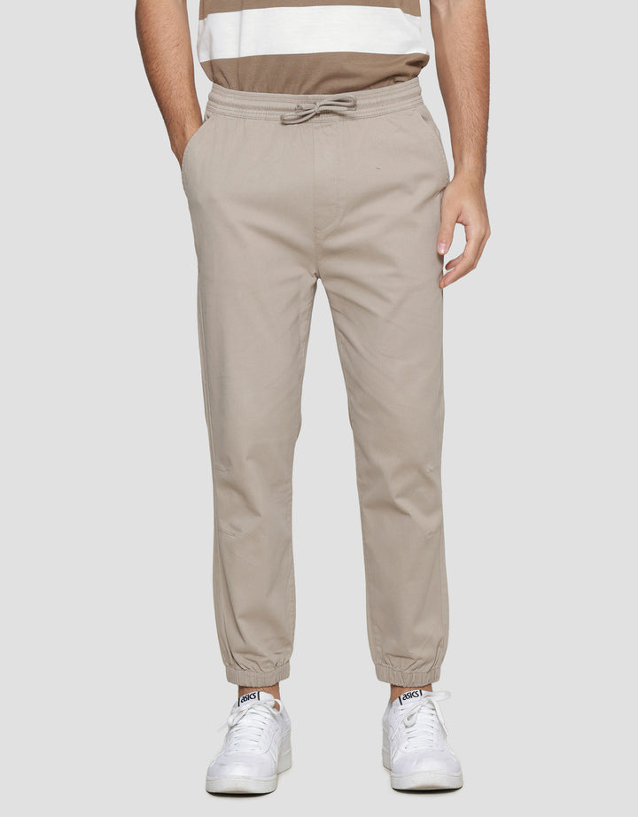 Nevada Basic Color Celana Jogger Pria