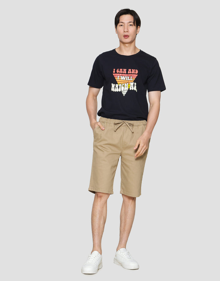 Nevada Woven Twill Texture Swss01 Men's Shorts