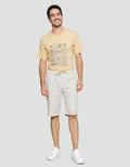 Nevada Woven Twill Texture Swss01 Men's Shorts