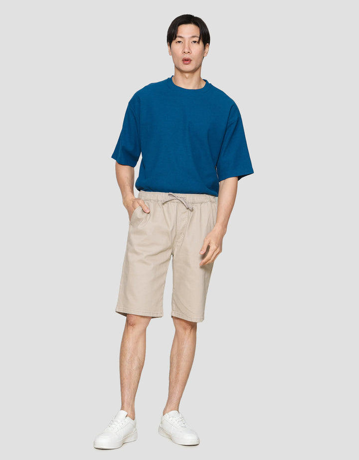 Nevada Woven Twill Texture Swss01 Men's Shorts