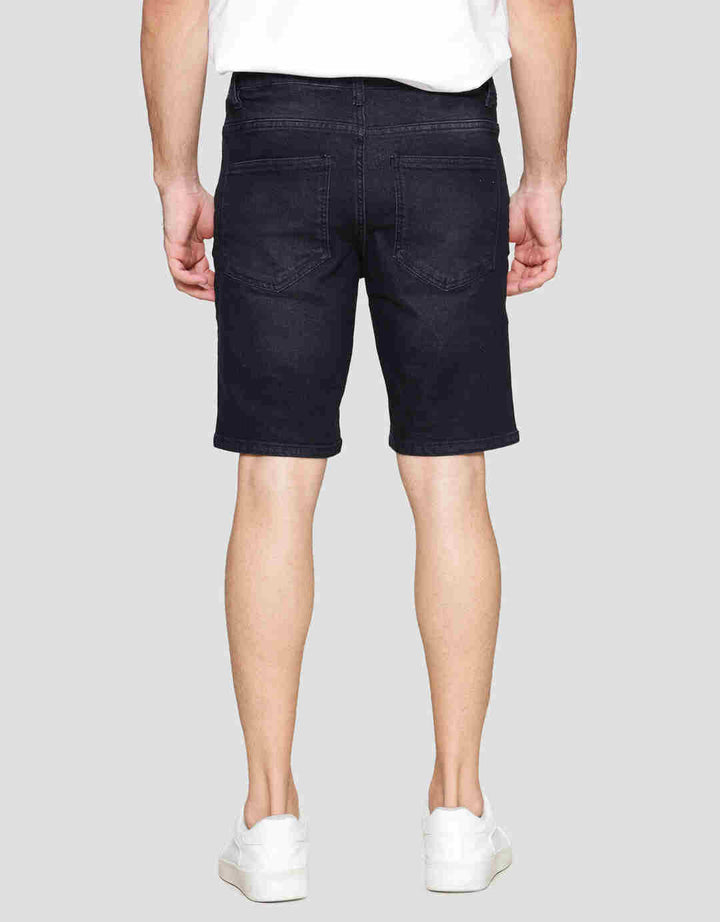 Nevada Basic Slim Fit Celana Pendek Denim Pria
