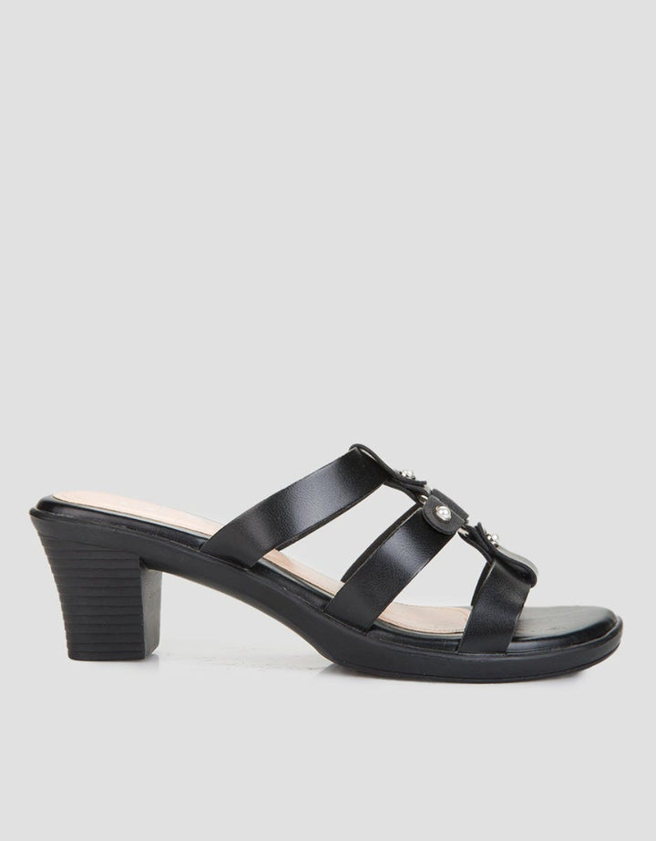 Fladeo Strap Heels  LDJ25 Sandal Wanita