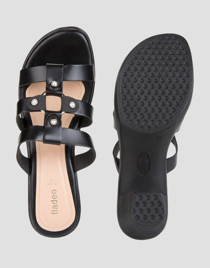 Fladeo Strap Heels  LDJ25 Sandal Wanita