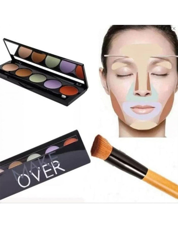 MAKE OVER Camouflage Cream Face Concealer 5X2g