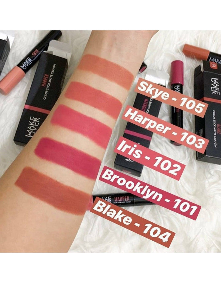 MAKE OVER Color Stick Matte Crayon 104 Blake 2.6 g