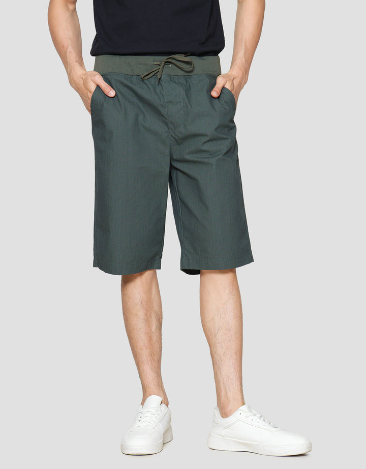 Nevada Rib Bottom Print Herringbone Men's Shorts