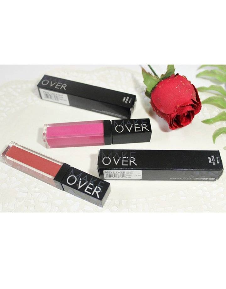 MAKE OVER Liquid Lip Color Flare Pink 5 ml