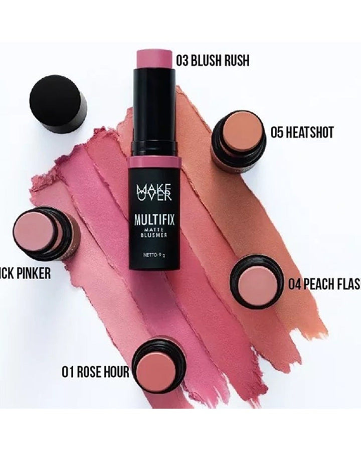 MAKE OVER Multifix Matte Blusher 9 g