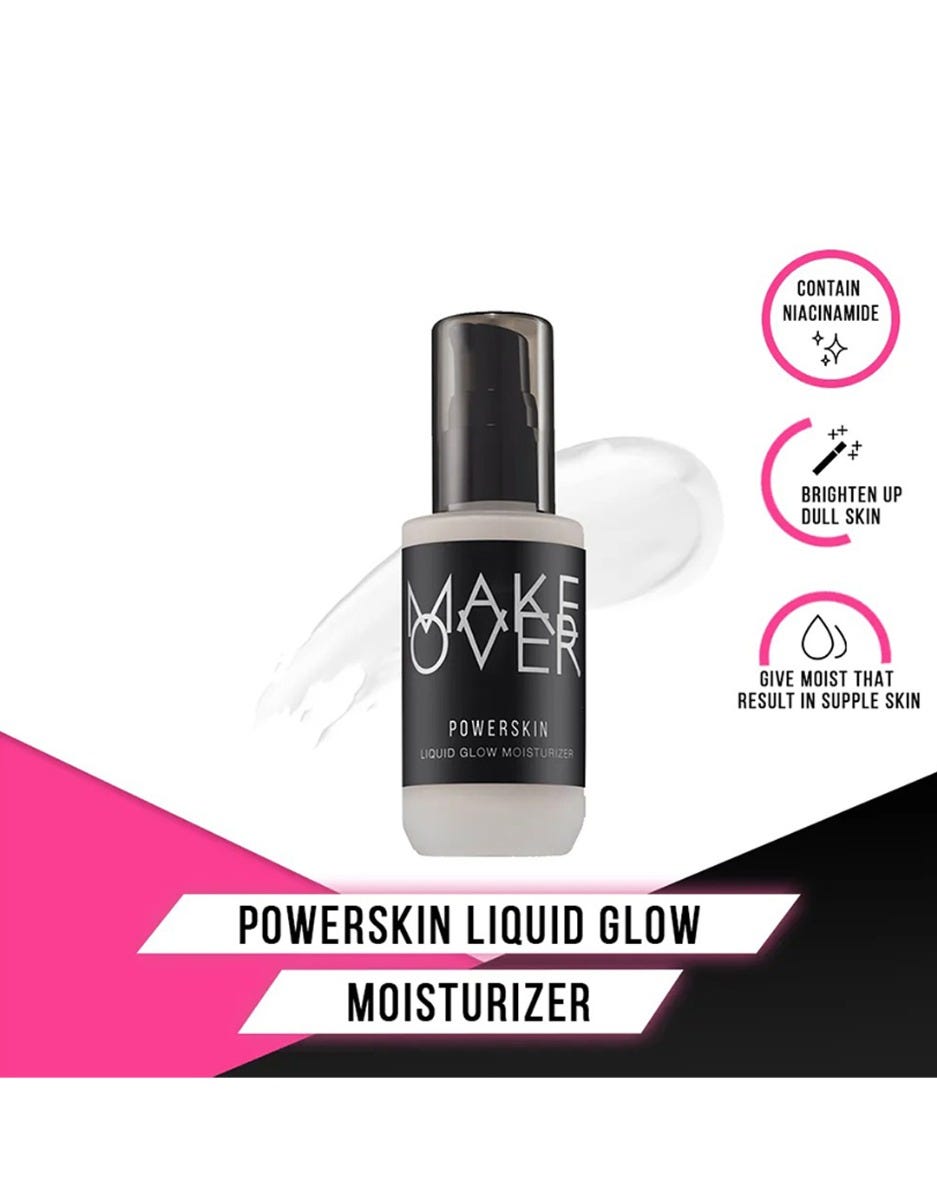 MAKE OVER Powerskin Liquid Glow Moisturizer 45 ml