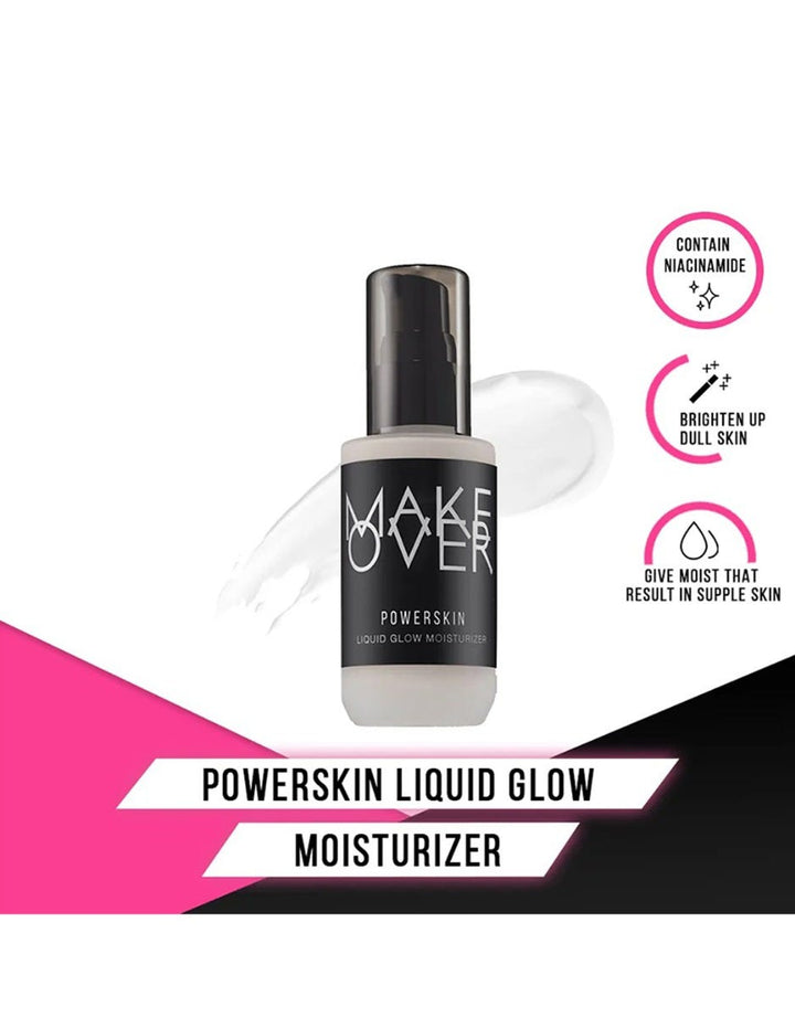 MAKE OVER Powerskin Liquid Glow Moisturizer 45 ml