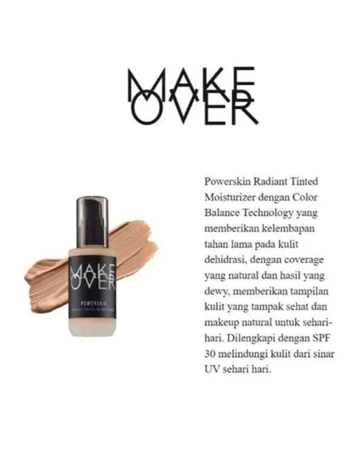 MAKE OVER Powerskin Radiant Tinted Moisturizer 40 ml