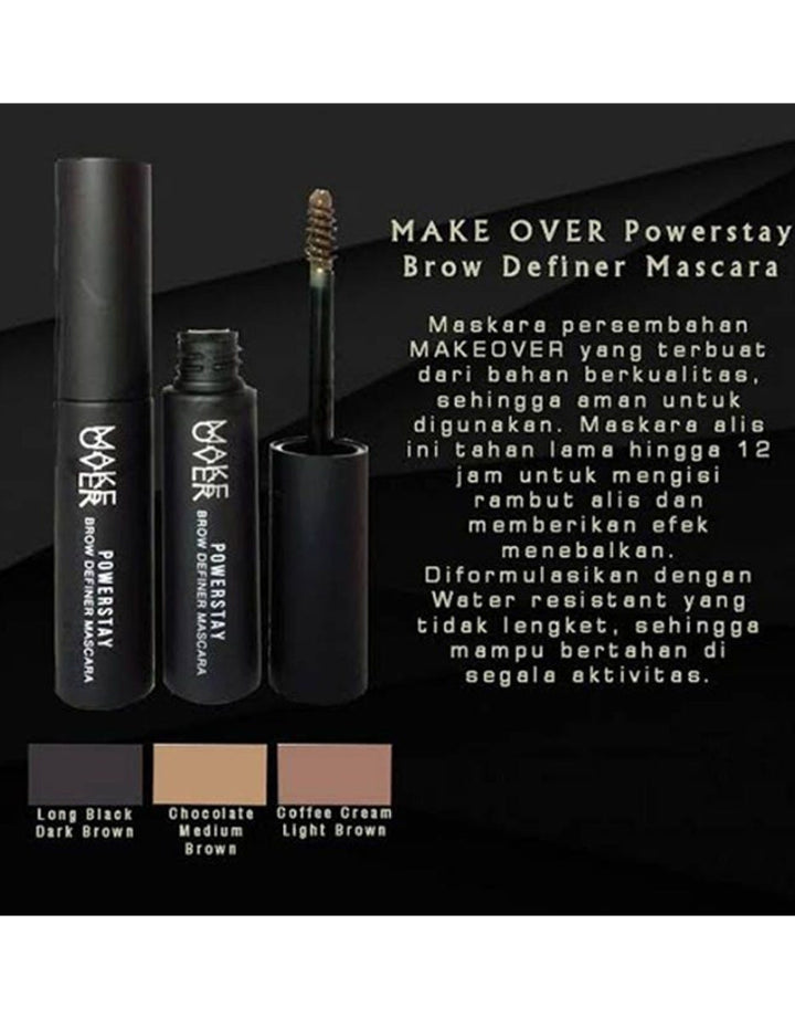 MAKE OVER Powerstay Brow Definer Mascara 6.5 g