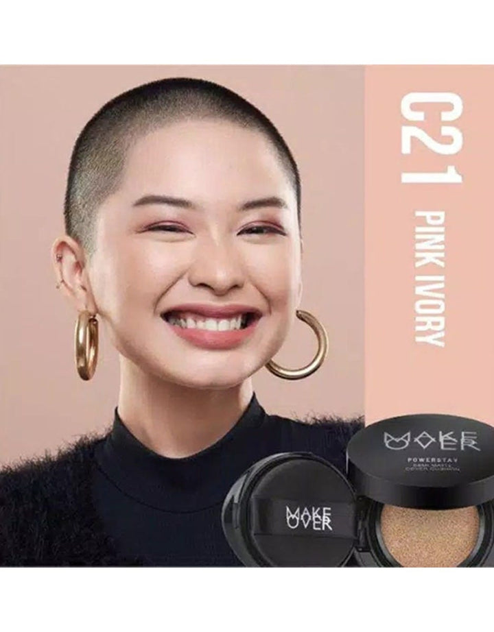 MAKE OVER Powerstay Demi-Matte Cover Cushion 15 g