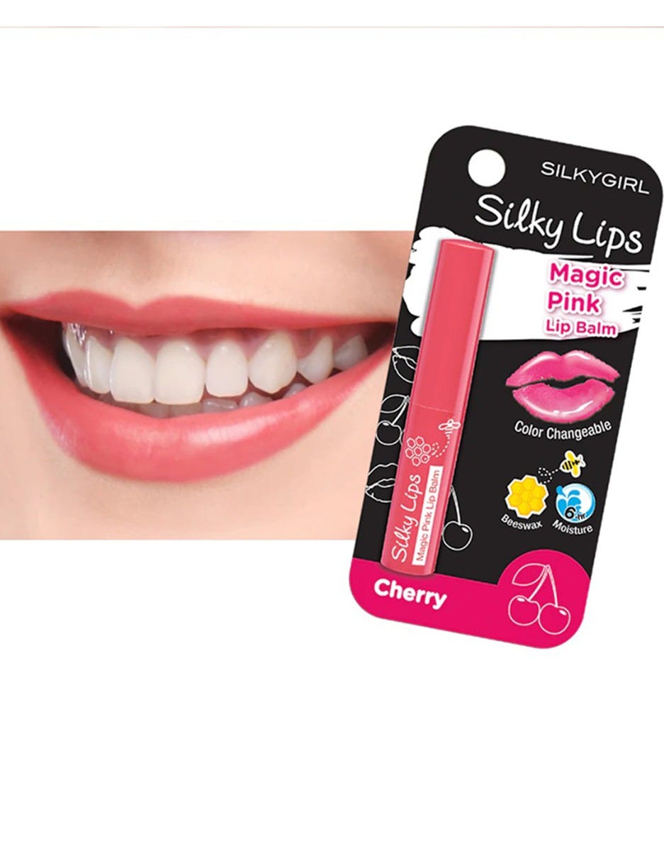 Silky Girl Magic Pink Lip Balm 07 - Cherry