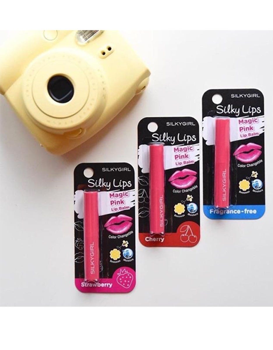 Silky Girl Magic Pink Lip Balm 07 - Cherry