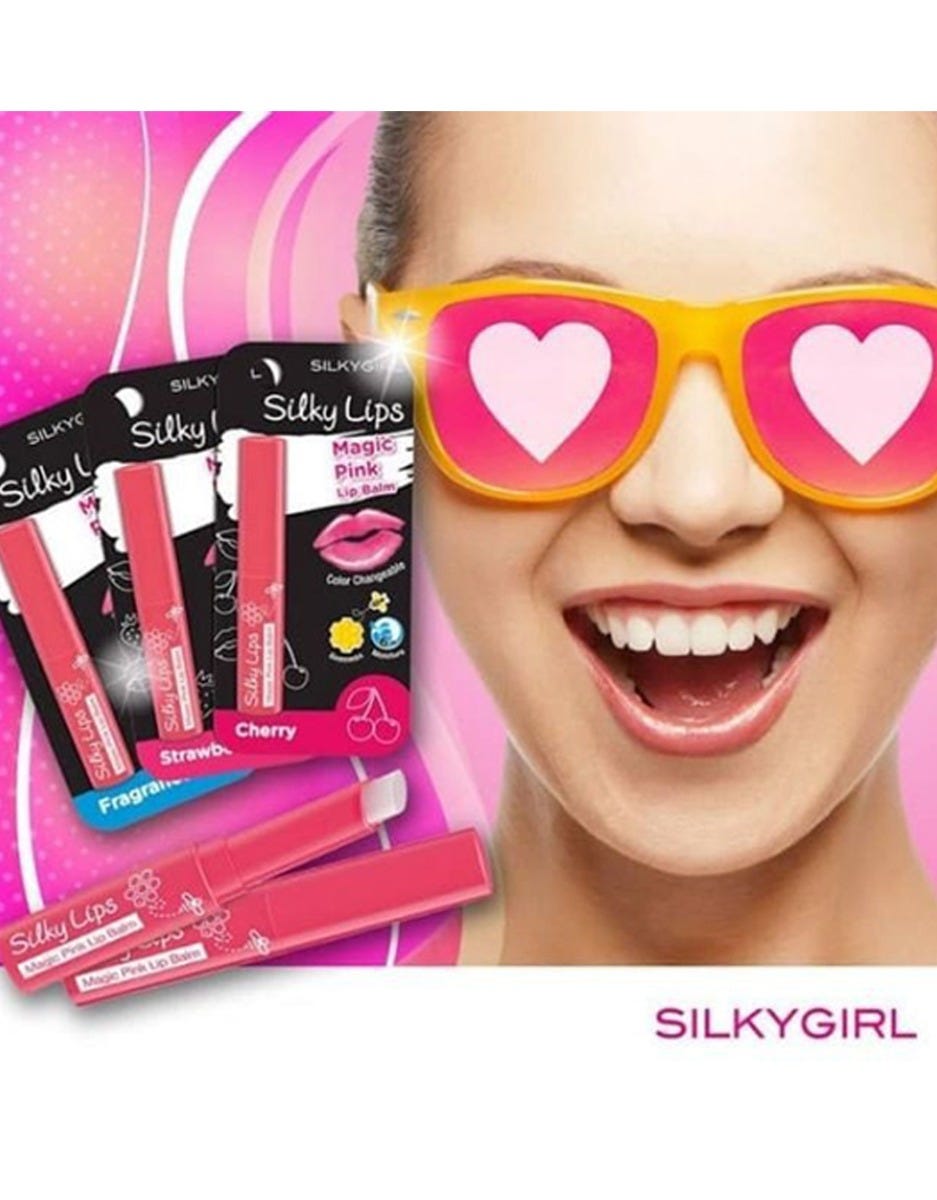 Silky Girl Magic Pink Lip Balm 07 - Cherry