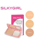 Silky Girl White Brightening 2 way Powder Foundation 02 Natural Beige