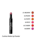Silkygirl Cushion Matte Lip Powder 0.8 gr  01 Browny