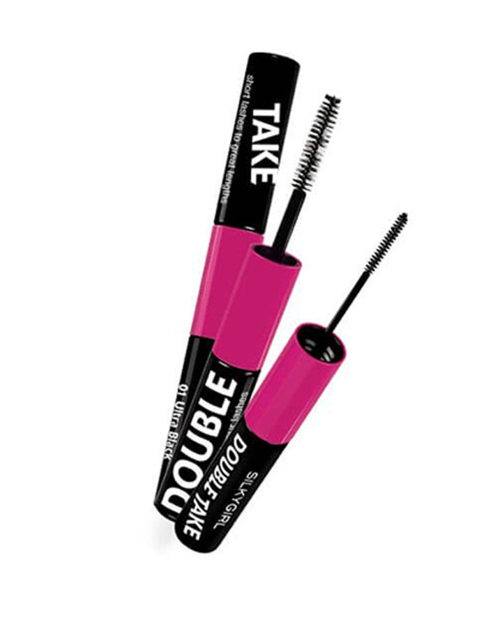 Silkygirl Double Take Mascara 2 x 5 gr 01 Ultra Black