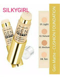 Silkygirl Gen Matte Cushion Liquid Foundation 15 mL 01 Light