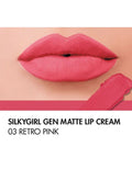 Silkygirl Gen Matte Lip Cream 3.8 mL 01 Just Nude