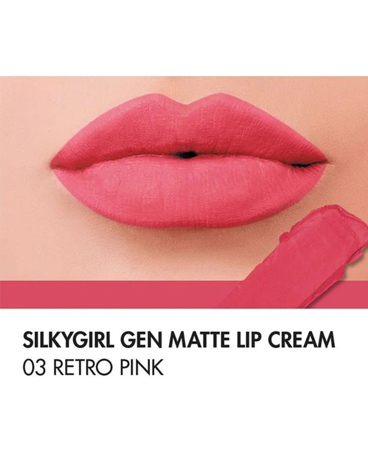 Silkygirl Gen Matte Lip Cream 3.8 mL 01 Just Nude