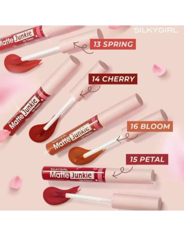 Silkygirl Matte Junkie Lip Cream 13