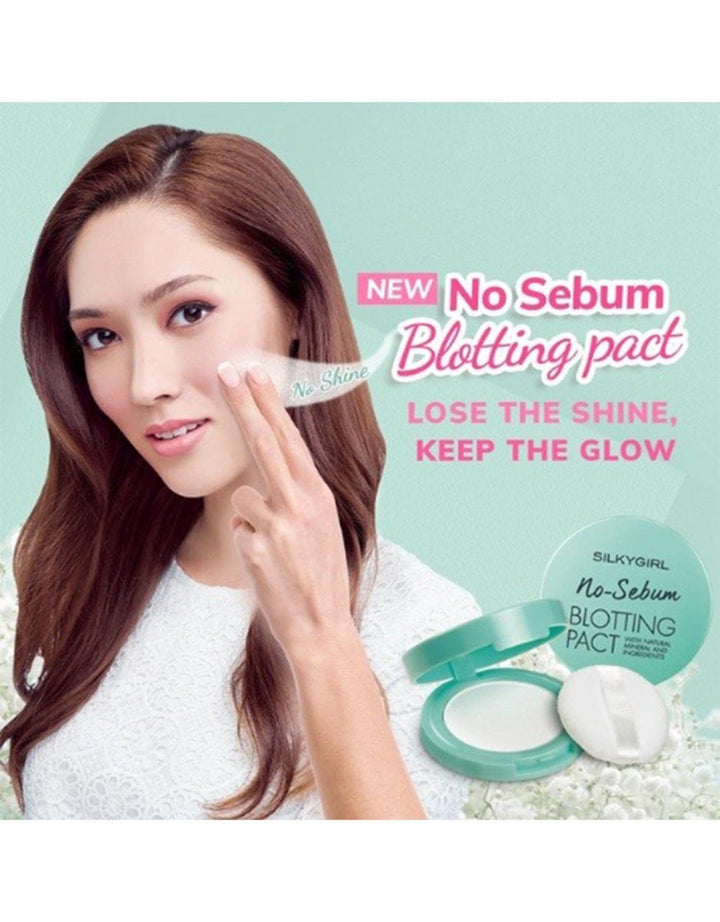 Silkygirl No Sebum Mineral Powder Clear