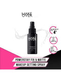 MAKE OVER Powerstay Fix &amp; Matte Makeup Setting Spray 50 ml
