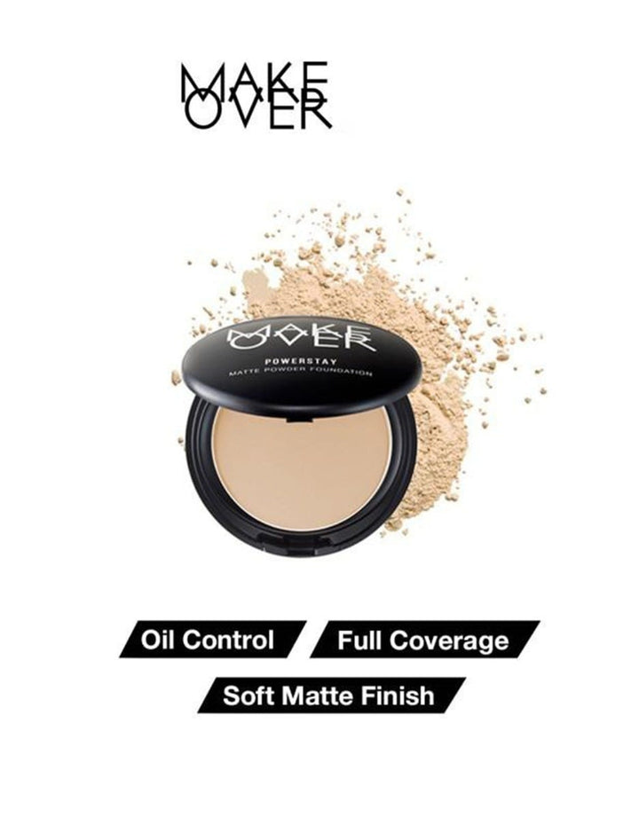 MAKE OVER Powerstay Matte Powder Foundation 12 g