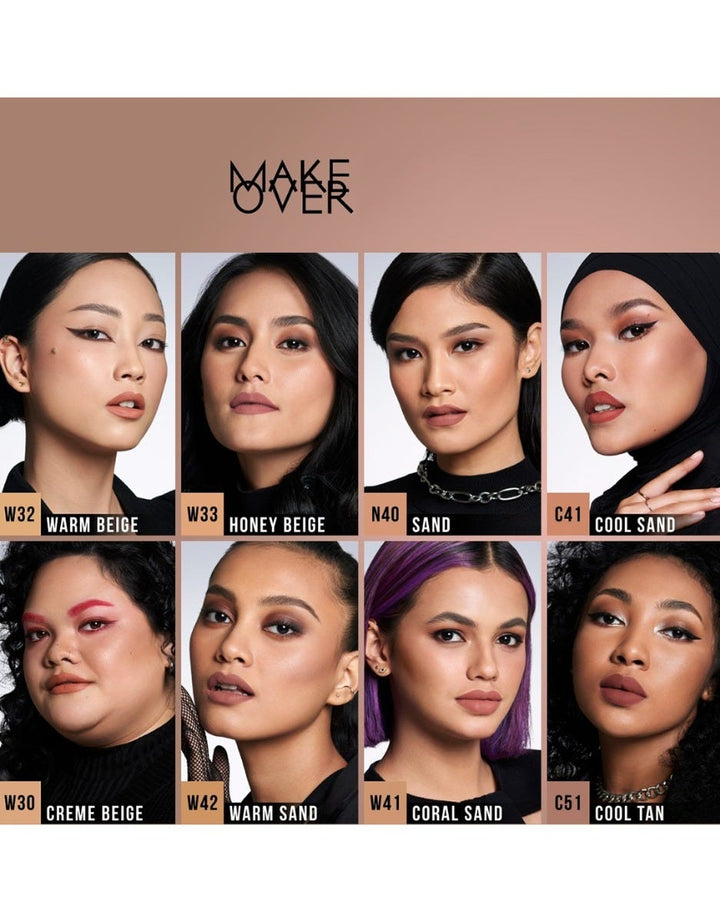 MAKE OVER Powerstay Matte Powder Foundation 12 g