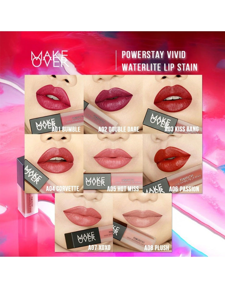 MAKE OVER Powerstay Vivid Waterlite Lip Stain 5.5 g