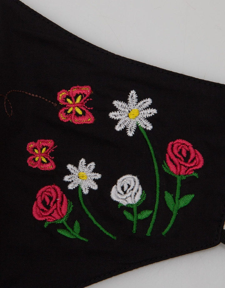 Nevada Face Mask Adult Embro Half Flower