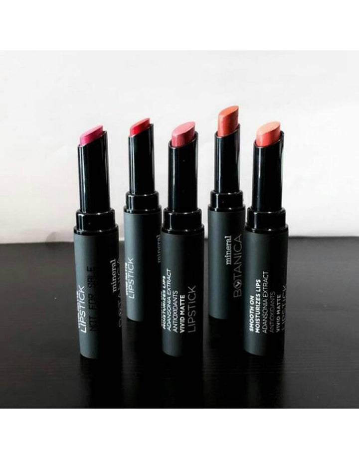 Mineral Botanica Vivid Matte Lipstick Caribbean Sorrel 121 2.2 grams - Others