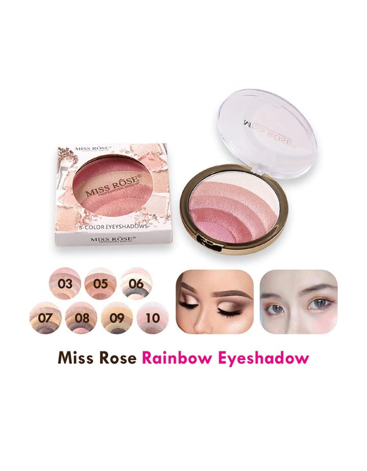 Miss Rose 5 Color Eyeshadows 7001383N03 10 g