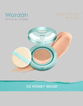 Wardah Refill Exclusive Flawless Cover Cushion 02 Honey Beige 15 g